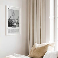 Argenteuil Print Black and White, Argenteuil Wall Art, Argenteuil Poster, Argenteuil Photo, Argenteuil Wall Décor, Argenteuil Map, France