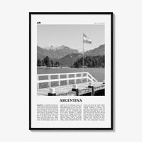 Argentina Print Black and White No 2, Argentina Wall Art, Argentina Poster, Argentina Photo, Argentina Wall Decor, Buenos Aires