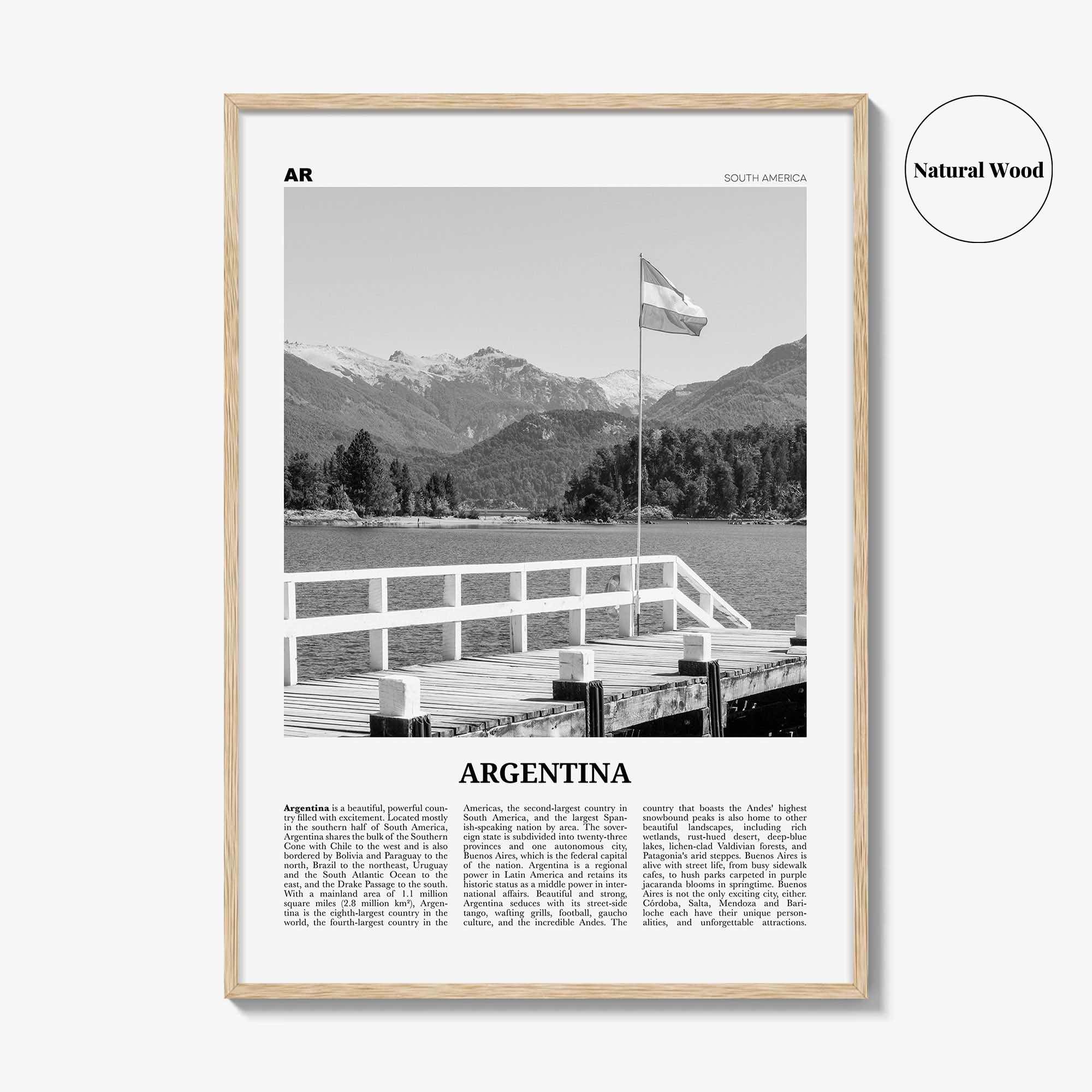 Argentina Print Black and White No 2, Argentina Wall Art, Argentina Poster, Argentina Photo, Argentina Wall Decor, Buenos Aires