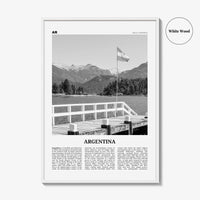 Argentina Print Black and White No 2, Argentina Wall Art, Argentina Poster, Argentina Photo, Argentina Wall Decor, Buenos Aires