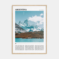 Argentina Travel Color Poster