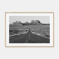 Arizona Landscape B&W No 1 Poster