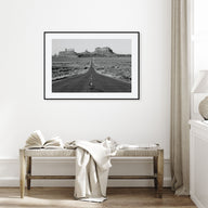 Arizona Landscape B&W No 1 Poster