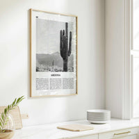 Arizona Print Black and White No 1, Arizona Wall Art, Arizona Poster, Arizona Photo, Arizona Wall Decor, USA, United States, North America