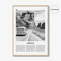 Arizona Print Black and White No 2, Arizona Wall Art, Arizona Poster, Arizona Photo, Arizona Wall Decor, USA, United States, North America