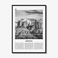 Arizona Print Black and White No 3, Arizona Wall Art, Arizona Poster, Arizona Photo, Arizona Wall Décor, Arizona Map, United States