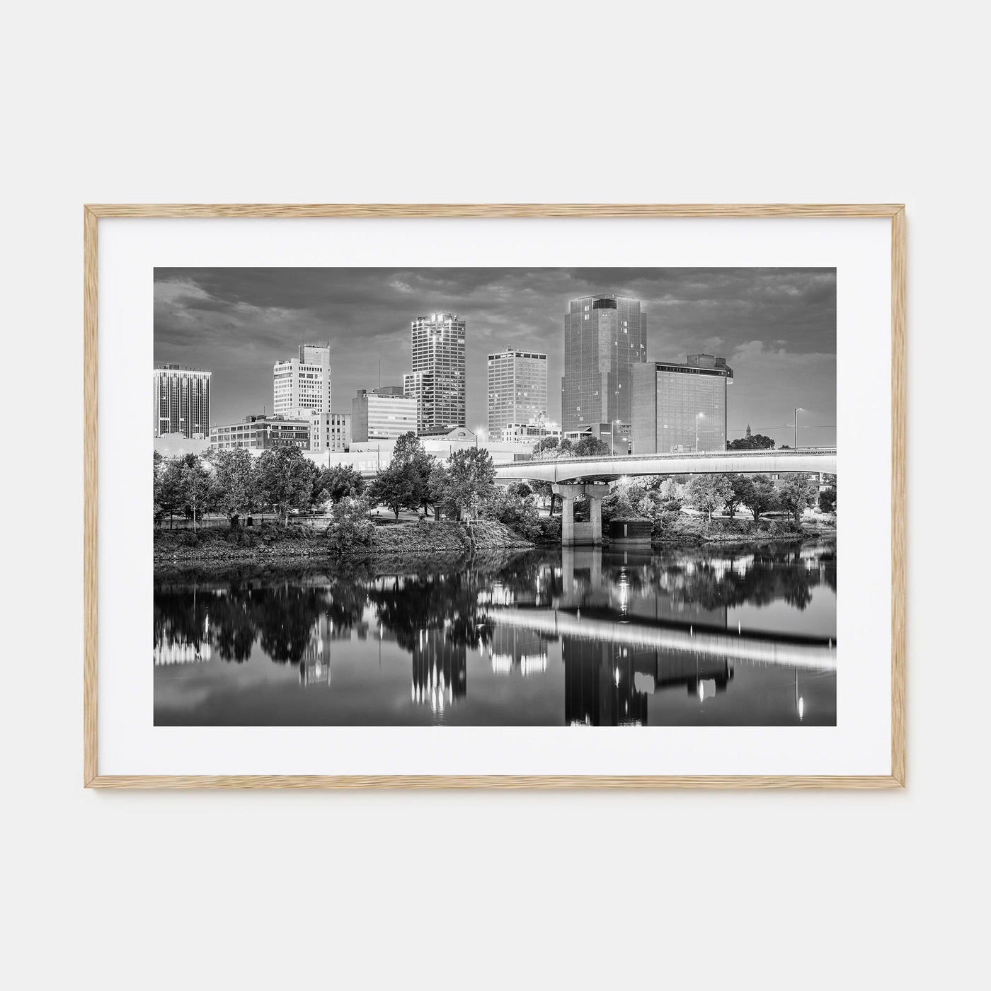 Arkansas Landscape B&W Poster