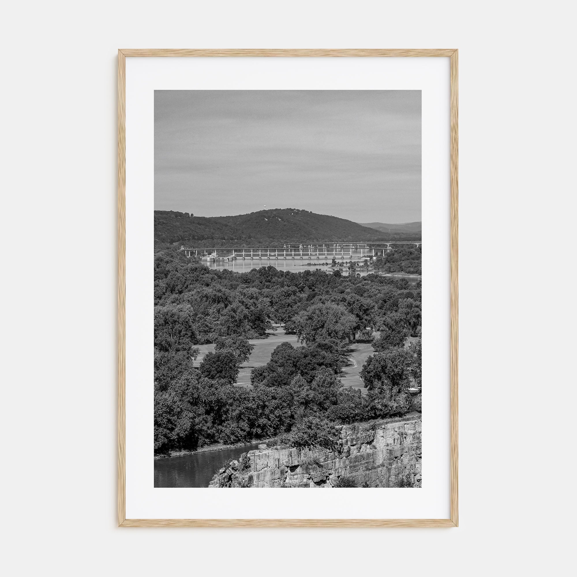 Arkansas Photo B&W No 1 Poster