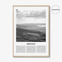 Arkansas Print Black and White No 2, Arkansas Wall Art, Arkansas Poster, Arkansas Photo, Arkansas Wall Decor, USA, United States