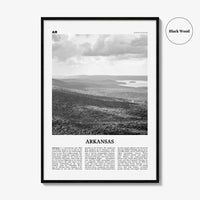 Arkansas Print Black and White No 2, Arkansas Wall Art, Arkansas Poster, Arkansas Photo, Arkansas Wall Decor, USA, United States