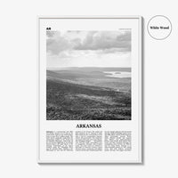 Arkansas Print Black and White No 2, Arkansas Wall Art, Arkansas Poster, Arkansas Photo, Arkansas Wall Decor, USA, United States