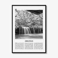 Arkansas Print Black and White No 3, Arkansas Wall Art, Arkansas Poster, Arkansas Photo, Arkansas Wall Décor, Arkansas Map, United States