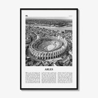 Arles Print Black and White, Arles Wall Art, Arles Poster, Arles Photo, Arles Wall Décor, Arle, Provence-Alpes-Côte d'Azur, France