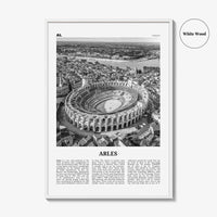 Arles Print Black and White, Arles Wall Art, Arles Poster, Arles Photo, Arles Wall Décor, Arle, Provence-Alpes-Côte d'Azur, France