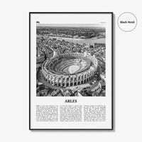 Arles Print Black and White, Arles Wall Art, Arles Poster, Arles Photo, Arles Wall Décor, Arle, Provence-Alpes-Côte d'Azur, France