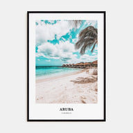 Aruba Portrait Color Poster