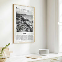 Aruba Print Black and White No 2, Aruba Wall Art, Aruba Poster, Aruba Photo, Aruba Wall Decor, Country Art Print, Oranjestad, Caribbean