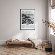 Aruba Travel B&W No 2 Poster