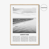 Asbury Park Print Black and White, Asbury Park Wall Art, Asbury Park Poster, Asbury Park Photo, New Jersey, USA, United States