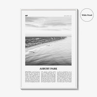 Asbury Park Print Black and White, Asbury Park Wall Art, Asbury Park Poster, Asbury Park Photo, New Jersey, USA, United States