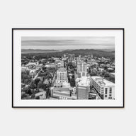 Asheville Landscape B&W Poster