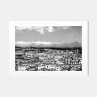 Asmara Landscape B&W Poster