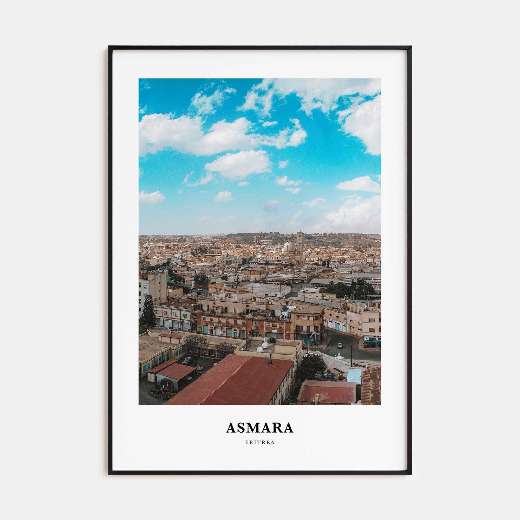 Asmara Portrait Color No 1 Poster