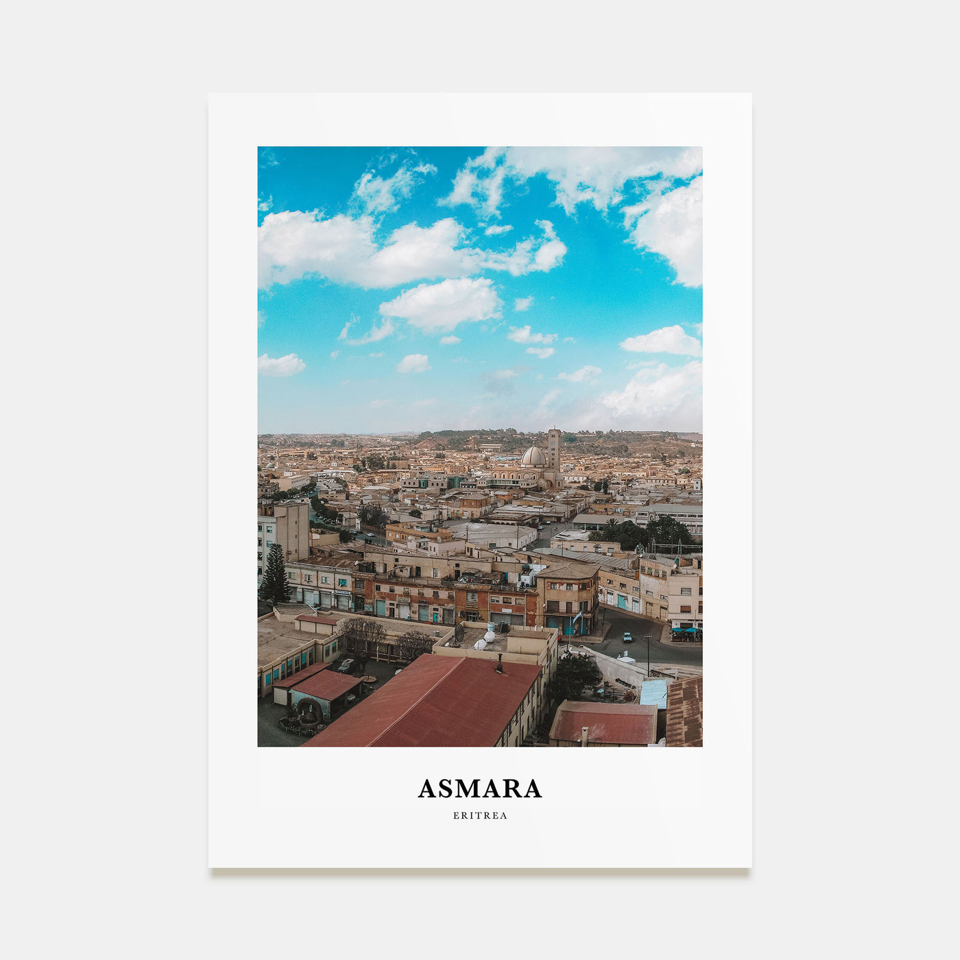 Asmara Portrait Color No 1 Poster