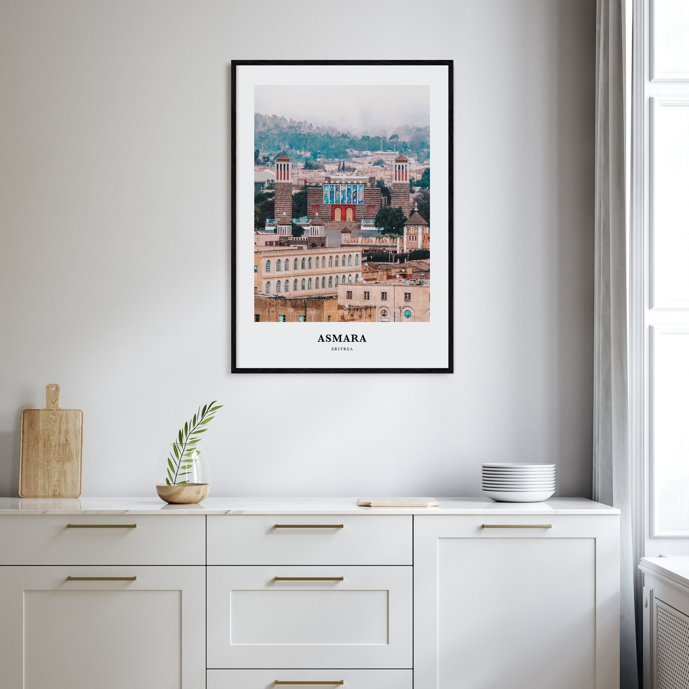 Asmara Portrait Color No 2 Poster