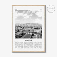 Asmara Print Black and White, Asmara Wall Art, Asmara Poster, Asmara Photo, Asmara Wall Décor, ኣስመራ, Eritrea, Asmera