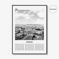 Asmara Print Black and White, Asmara Wall Art, Asmara Poster, Asmara Photo, Asmara Wall Décor, ኣስመራ, Eritrea, Asmera