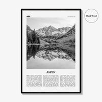 Aspen Print Black and White, Aspen Wall Art, Aspen Poster, Aspen Photo, Aspen Wall Decor, Colorado, USA, United States, North America
