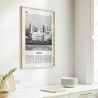 Astana Print Black and White, Astana Wall Art, Astana Poster, Astana Photo, Astana Décor, Nur-Sultan, Нұр-Сұлтан, Nūr-Sūltan, Kazakhstan