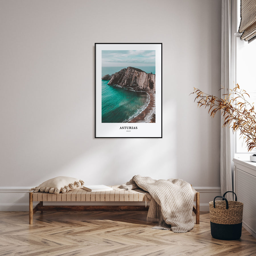 Asturias Portrait Color Poster
