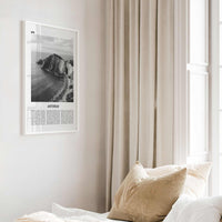 Asturias Print Black and White, Asturias Wall Art, Asturias Poster, Asturias Photo, Asturias Wall Décor, Asturias Map, Spain