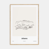 Athens, Greece Drawn No 1 Poster