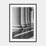 Athens, Greece Photo B&W No 2 Poster
