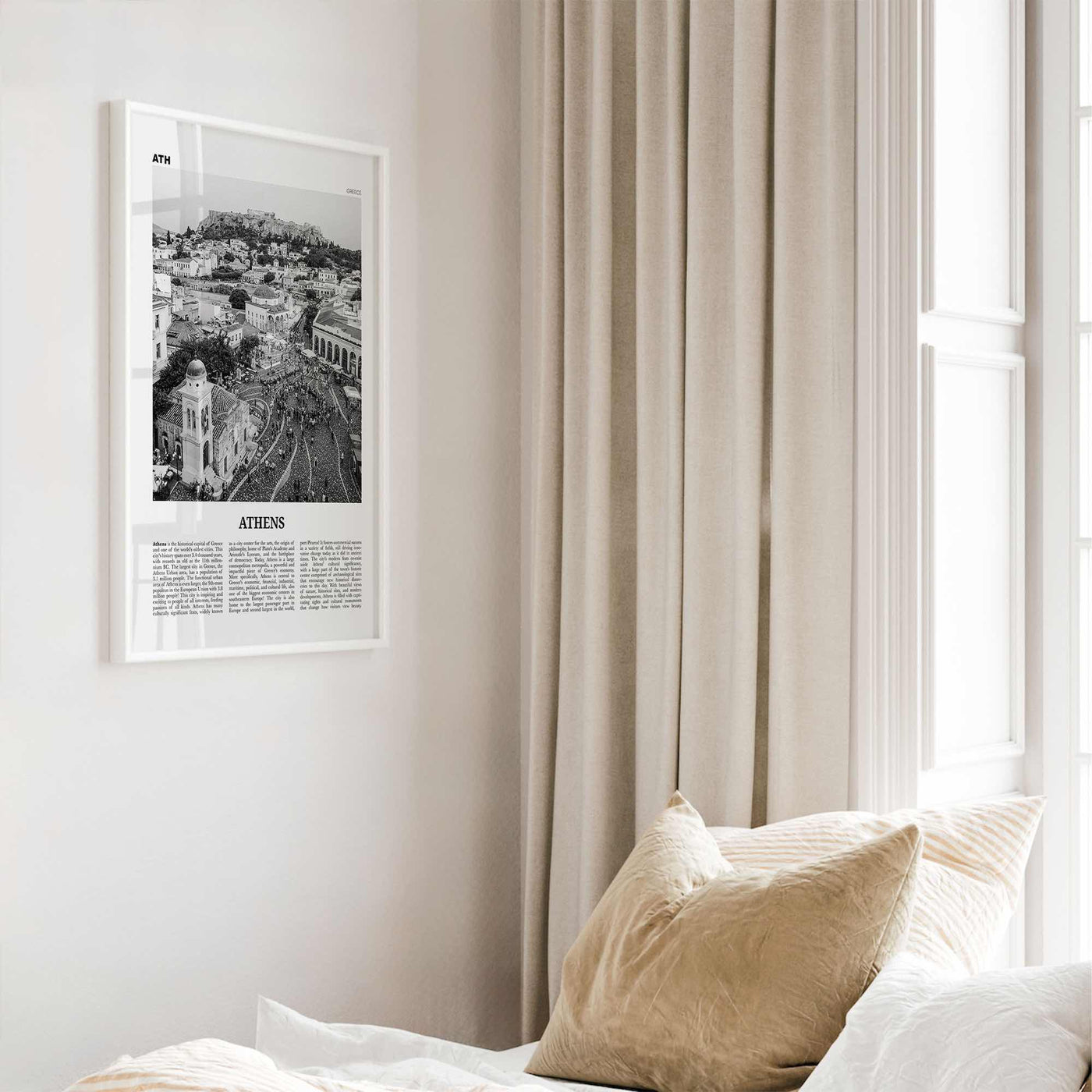 Athens Print Black and White Greece No 1, Athens Wall Art, Athens Poster, Athens Photo, Athens Wall Decor, City Art Print, Αθήνα Ελλάδα