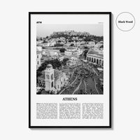 Athens Print Black and White Greece No 1, Athens Wall Art, Athens Poster, Athens Photo, Athens Wall Decor, City Art Print, Αθήνα Ελλάδα