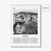 Athens Print Black and White Greece No 1, Athens Wall Art, Athens Poster, Athens Photo, Athens Wall Decor, City Art Print, Αθήνα Ελλάδα