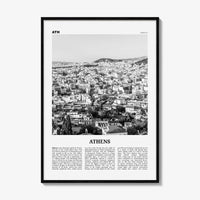 Athens Print Black and White Greece No 2, Athens Wall Art, Athens Poster, Athens Photo, Athens Wall Decor, City Art Print, Αθήνα Ελλάδα