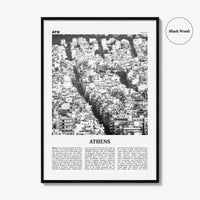 Athens Print Black and White Greece No 3, Athens Wall Art, Athens Poster, Athens Photo, Athens Wall Decor, City Art Print, Αθήνα Ελλάδα