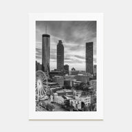 Atlanta Photo B&W No 1 Poster