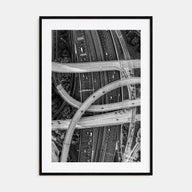 Atlanta Photo B&W No 3 Poster