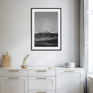 Atlantic City Photo B&W Poster