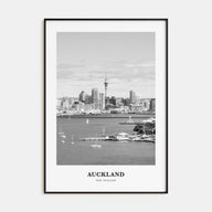 Auckland Portrait B&W No 2 Poster