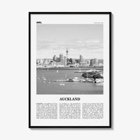 Auckland Print Black and White No 1, Auckland Wall Art, Auckland Poster, Auckland Photo, Auckland Wall Decor, New Zealand Poster Print