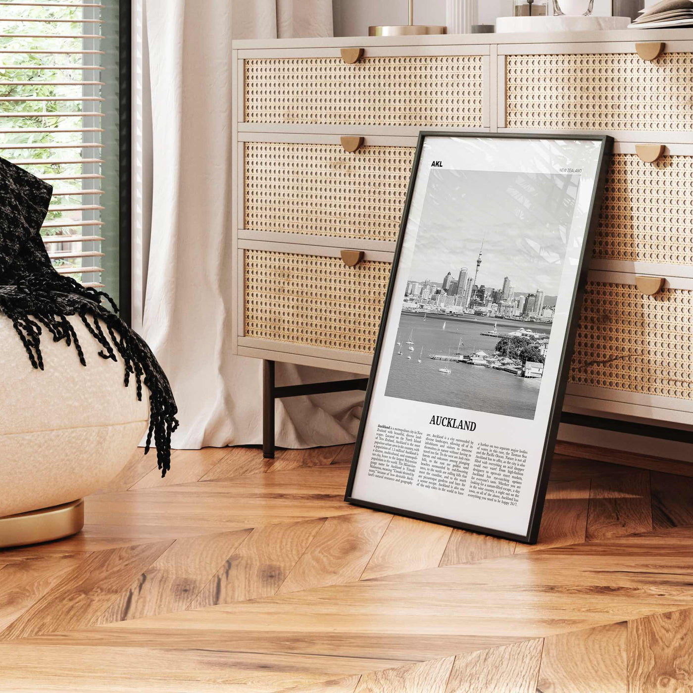 Auckland Print Black and White No 1, Auckland Wall Art, Auckland Poster, Auckland Photo, Auckland Wall Decor, New Zealand Poster Print