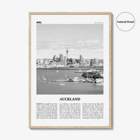 Auckland Print Black and White No 1, Auckland Wall Art, Auckland Poster, Auckland Photo, Auckland Wall Decor, New Zealand Poster Print