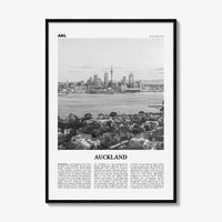 Auckland Print Black and White No 2, Auckland Wall Art, Auckland Poster, Auckland Photo, Auckland Wall Decor, New Zealand Poster Print